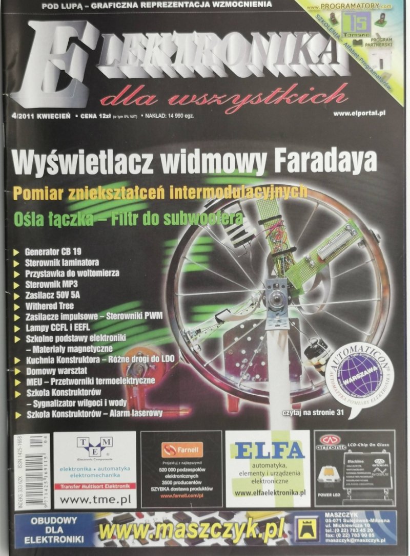 ELEKTRONIKA DA WSZYSTKICH 4/2011