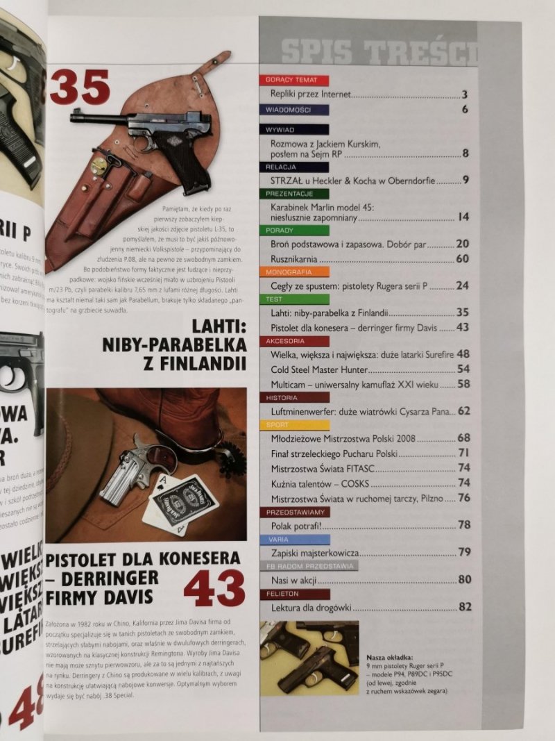 STRZAŁ MAGAZYN O BRONI NR 11 (67) LISTOPAD 2008