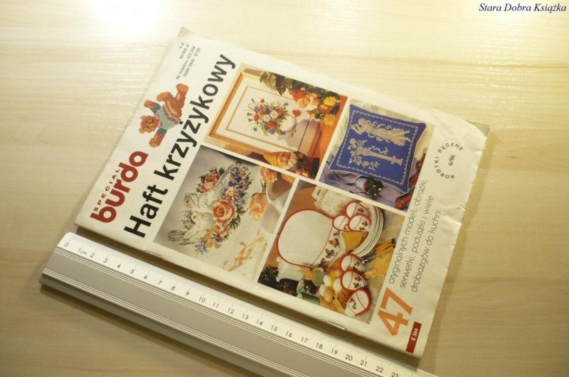 ROBÓTKI RĘCZNE 6/96 HAFT KRZYŻYKOWY