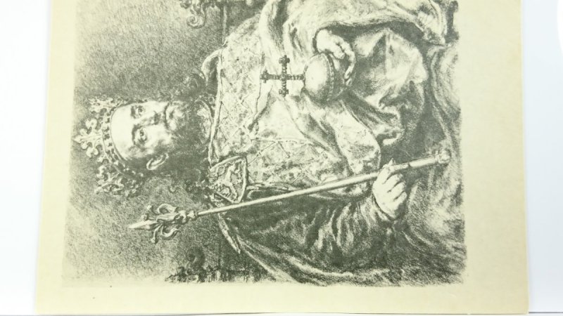 JAN MATEJKO 1838-1893 POCZET KRÓLÓW WACŁAW II