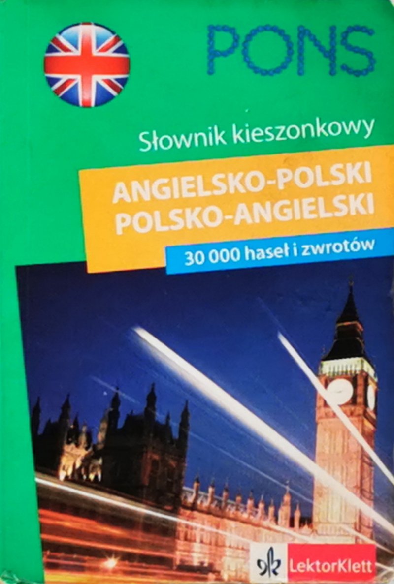 SŁOWNIK KIESZONKOWY ANGIELSKO-POLSKI