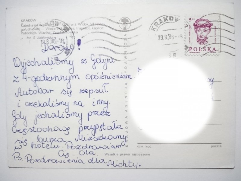 KRAKÓW. KATEDRA NA WAWELU - XVIII w. WIDOK OGÓLNY I INNE FOT. JABŁOŃSKA