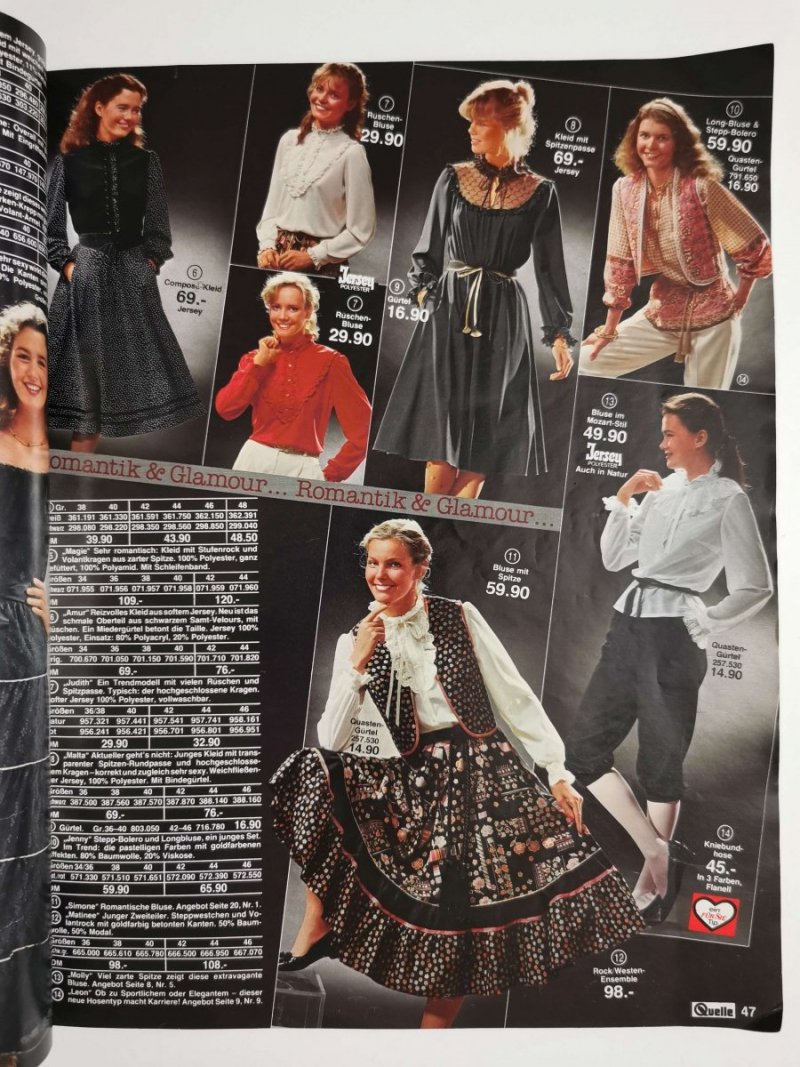 EUROPAS GROSSTES VERSANDHAUS HERBST WINTER '81/82 KATALOG 
