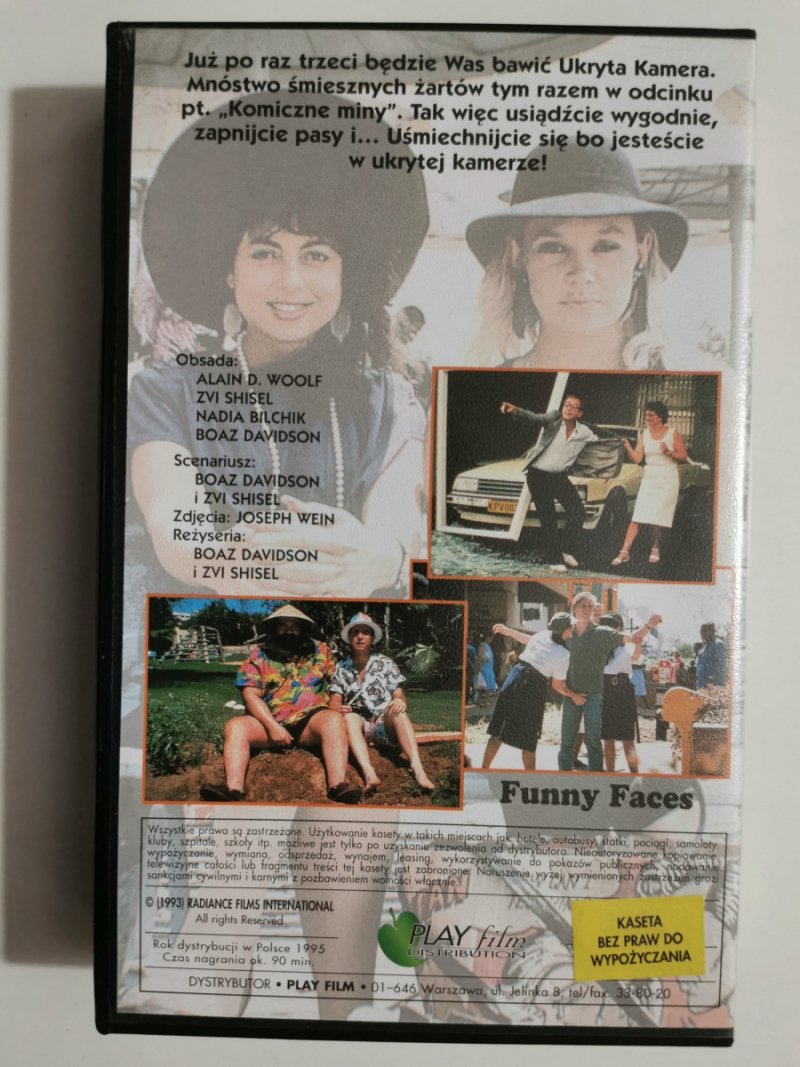 VHS. UKRYTA KAMERA KOMICZNE MINY