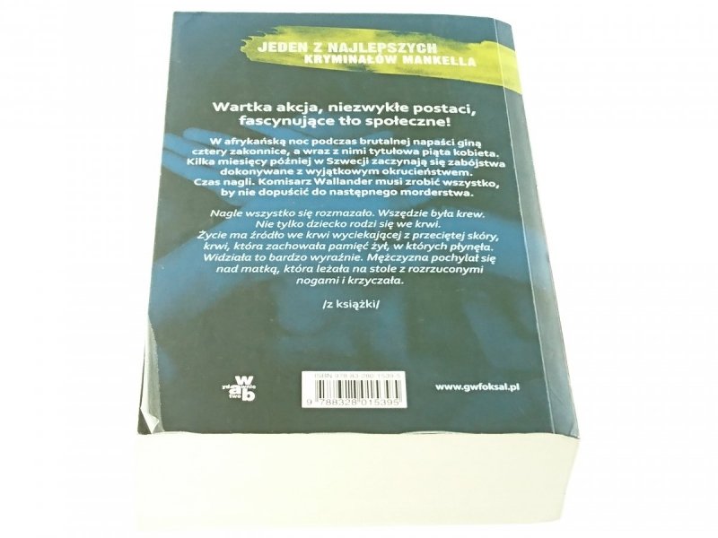 PIĄTA KOBIETA - Henning Mankell 2014
