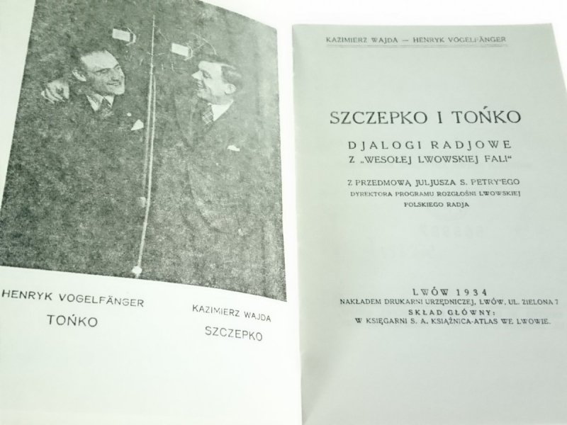 SZCZEPKO I TOŃKO - Kazimierz Wajda 1989 REPRINT