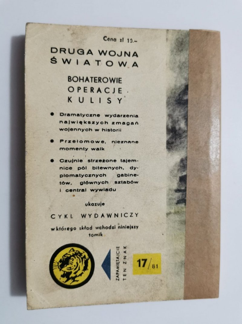 ŻÓŁTY TYGRYS: NA SPOTKANIE KONWOJU - Wojciech Wilczek 1981