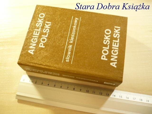 SŁOWNIK KIESZONKOWY ANG-POL; POL-ANG - Jaślan 1987