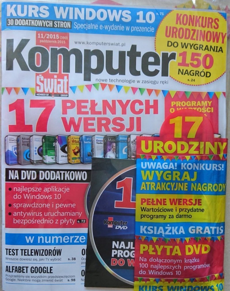 KOMPUTER ŚWIAT NR 11/2015 (390) PAŹDZIERNIK 2015