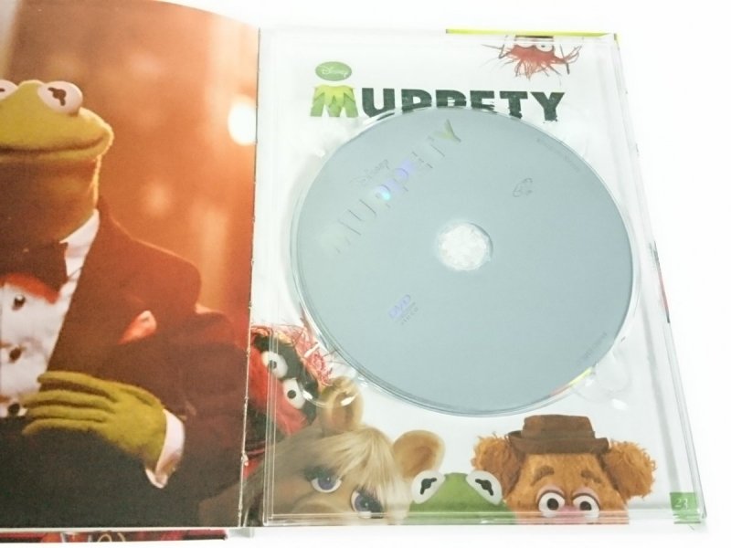 MUPPETY. KSIĄŻKA I FILM NA DVD