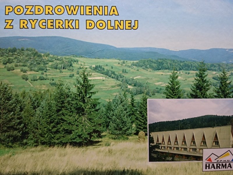 POZDROWIENIA Z RYCERKI DOLNEJ. DOM WCZASOWY PPHU