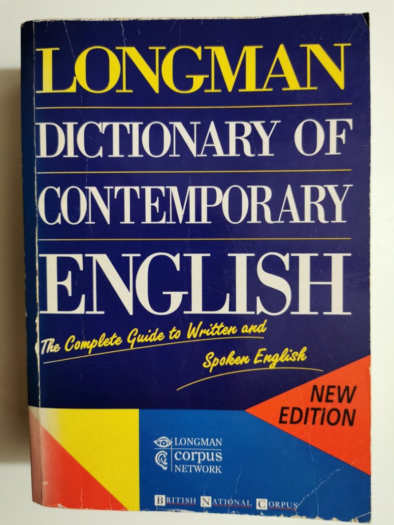 LONGMAN DICTIONARY OF CONTEMPORARY ENGLISH - 
