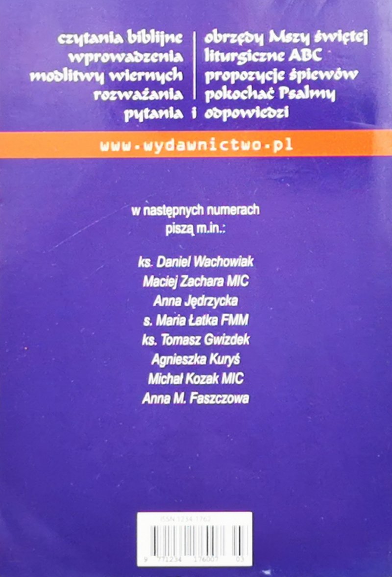 OREMUS. TEKSTY LITURGII MSZY ŚWIĘTEJ MARZEC 2021