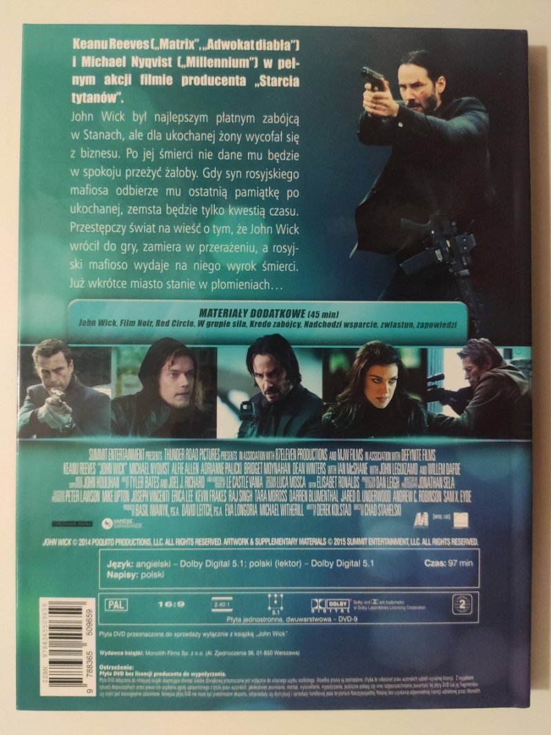 DVD. JOHN WICK – KEANU REEVES