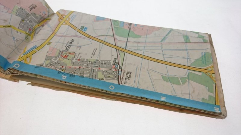 HANNOVER. PLAN MIASTA 1: 20 000 1992
