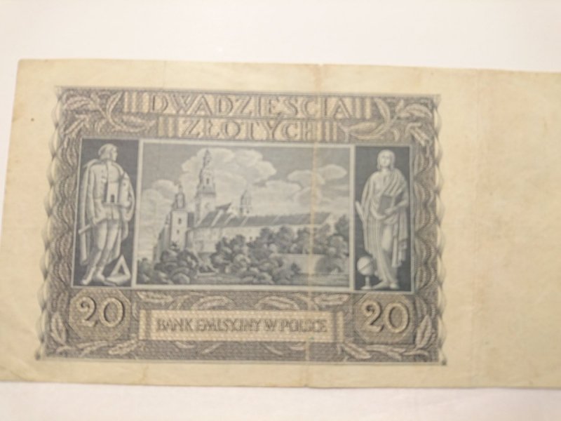 BANKNOT 20 ZŁOTYCH G 9098400