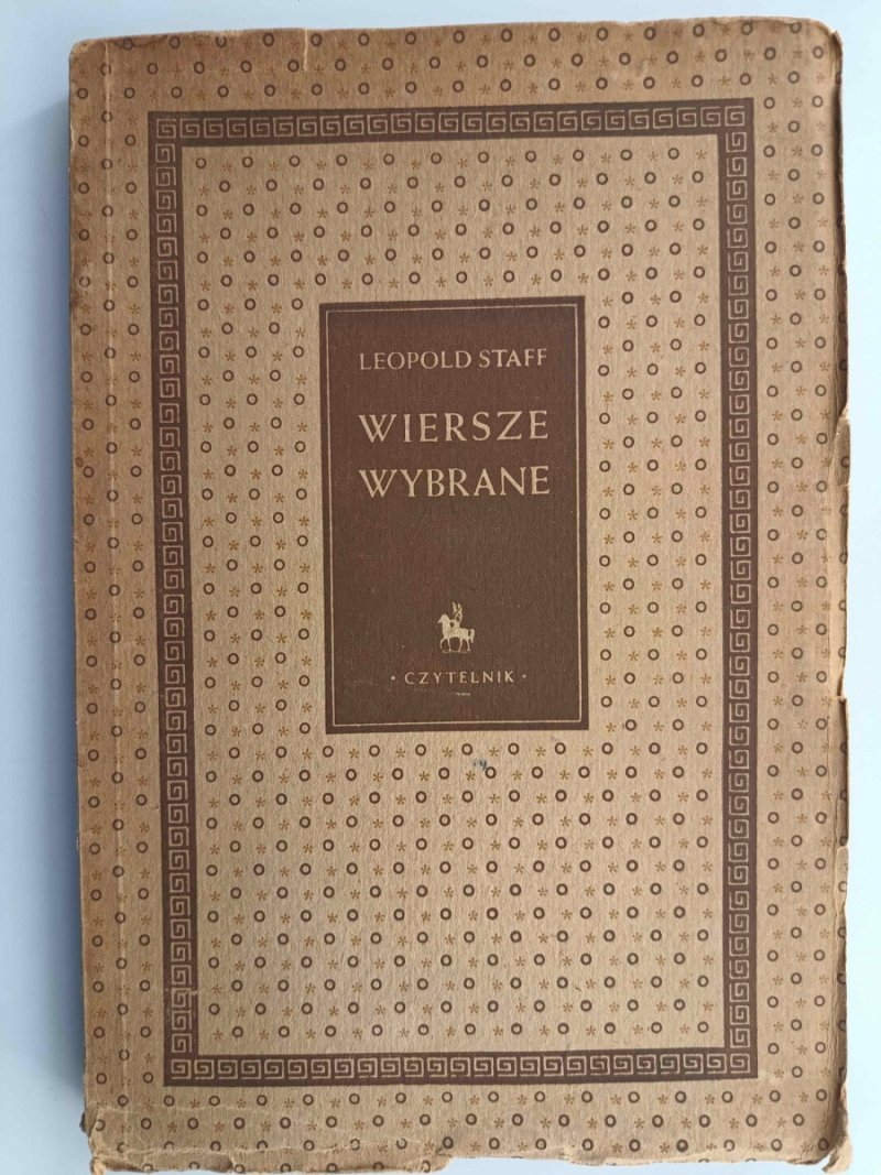 WIERSZE WYBRANE - Leopold Staff