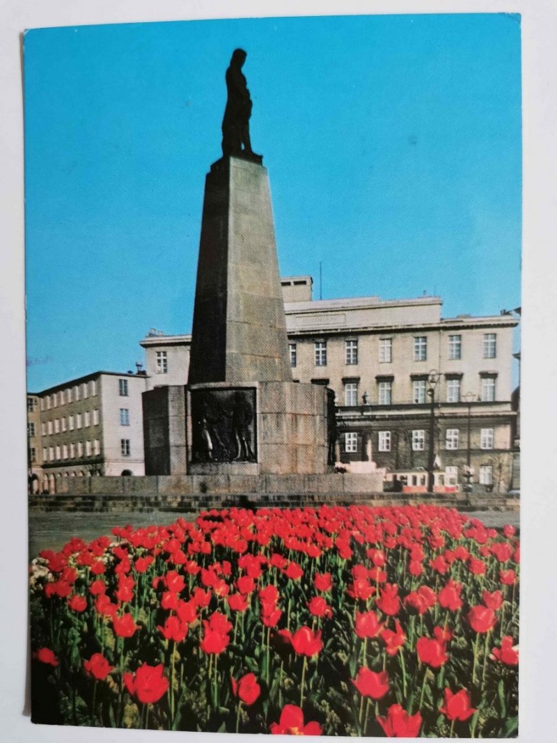 ŁÓDŹ. POMNIK TADEUSZA KOŚCIUSZKI FOT. BILIŃSKI