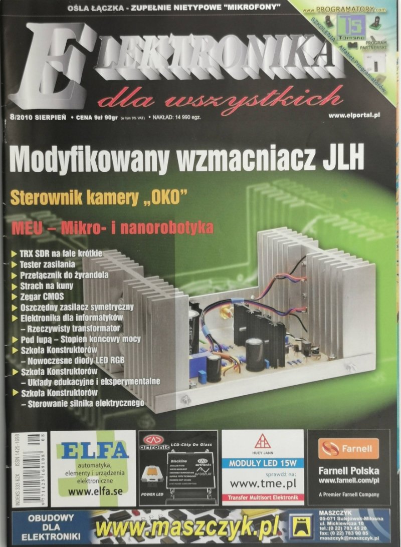 ELEKTRONIKA DA WSZYSTKICH 8/2010