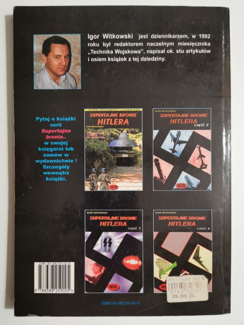 SUPERTAJNE BRONIE ISLAMU - Igor Witkowski 1999