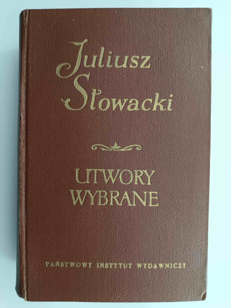 UTWORY WYBRANE. TOM II. BALLADYNA, LILLA WENEDA I INNE - Juliusz Słowacki