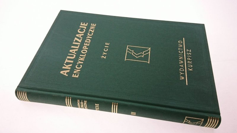 AKTUALIZACJE ENCYKLOPEDYCZNE TOM 3 ŻYCIE 1996