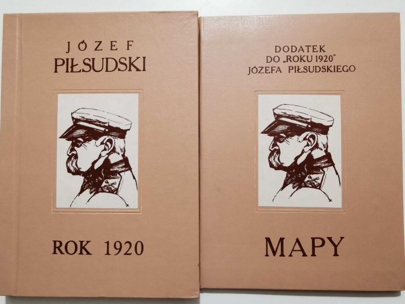 ROK 1920 PLUS DODATEK MAPY - Józef Piłsudski 1989