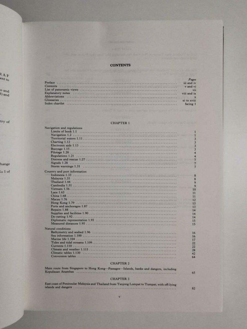 CHINA SEA PILOT VOLUME I 1978