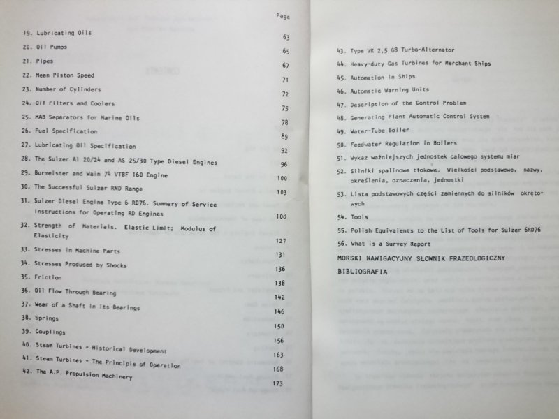 ENGLISH FOR MECHANICAL ENGINEERING STUDENTS 1989