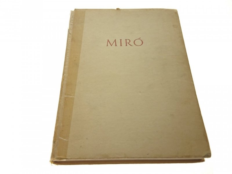 MIRÓ - Scherz Kunstbucher (1957)