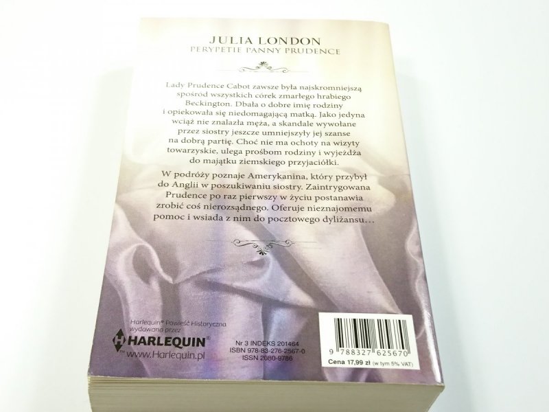 PERYPETIE PANNY PRUDENCE - Julia London 2017