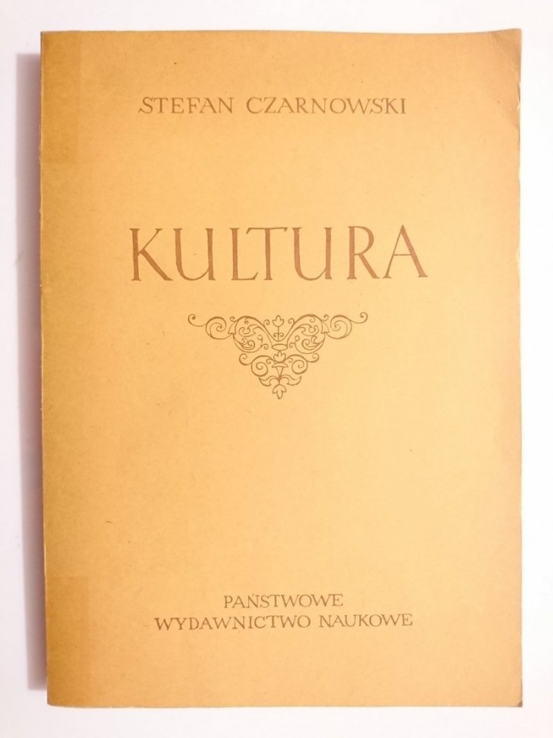 KULTURA - Stefan Czarnowski 1958
