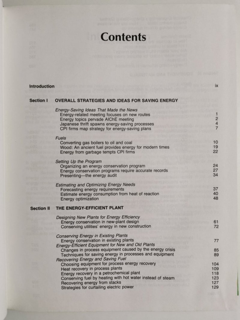 PROCESS ENERGY CONSERVATION - Richard Greene 
