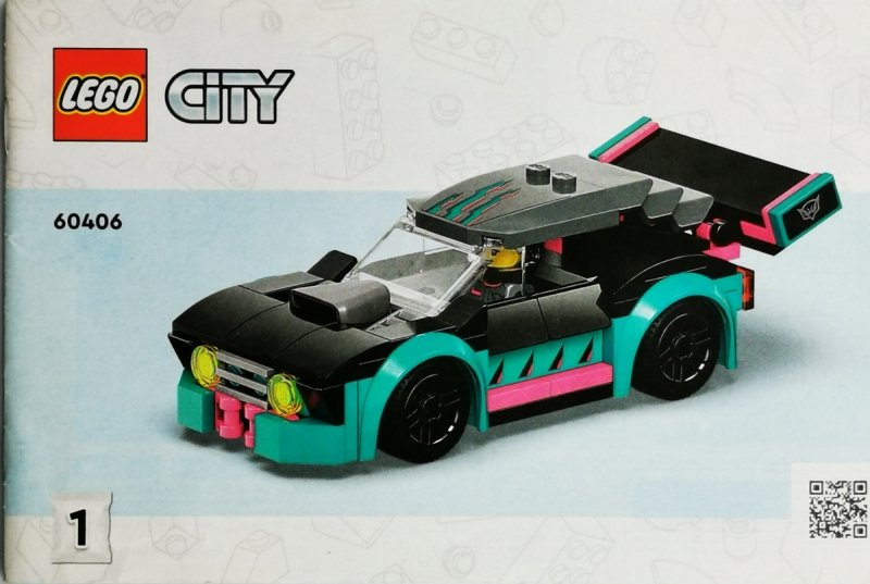 INSTRUKCJA.  LEGO CITY 60406 – 1   