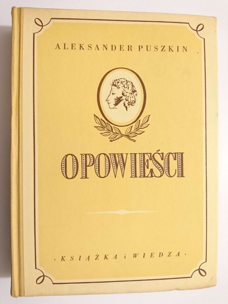 OPOWIEŚCI - Aleksander Puszkin 1949