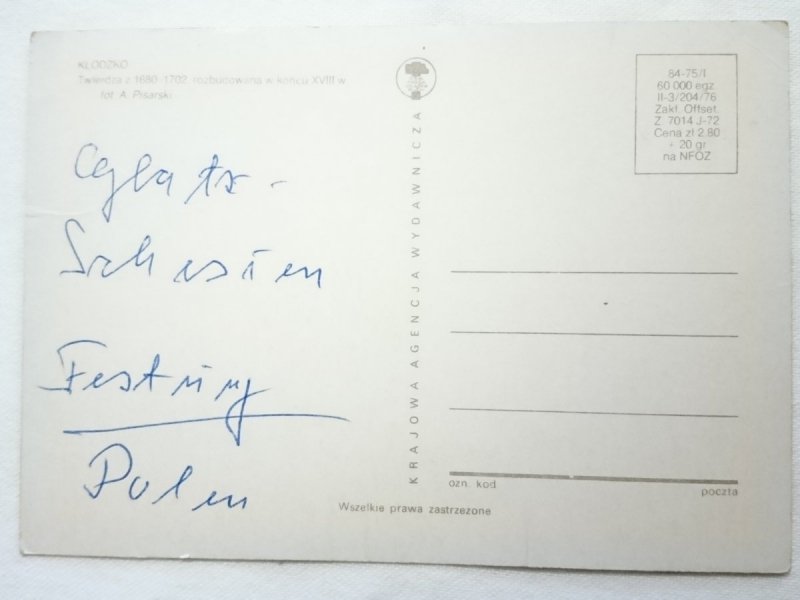 KŁODZKO. TWIERDZA Z 1680-1702 FOT. A. PISARSKI