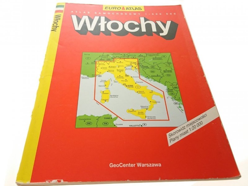 WŁOCHY. ATLAS SAMOCHODOWY 1 : 300 000