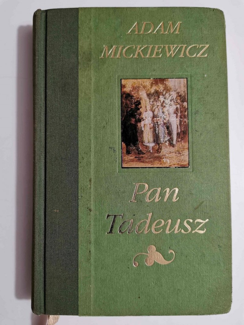 Adam Mickiewicz Pan Tadeusz Streszczenie PAN TADEUSZ - Adam Mickiewicz 1995 - Poezja - Literatura piękna