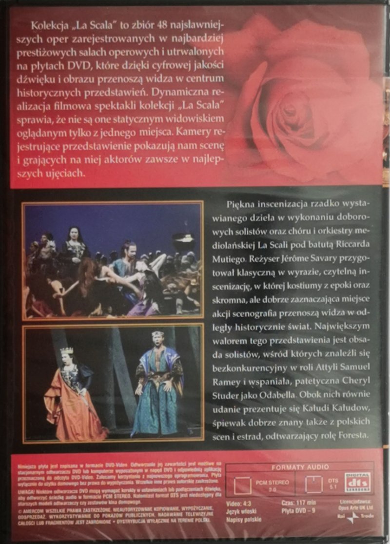 DVD. KOLEKCJA LA SCALA: 26. ATTYLA - Giuseppe Verdi