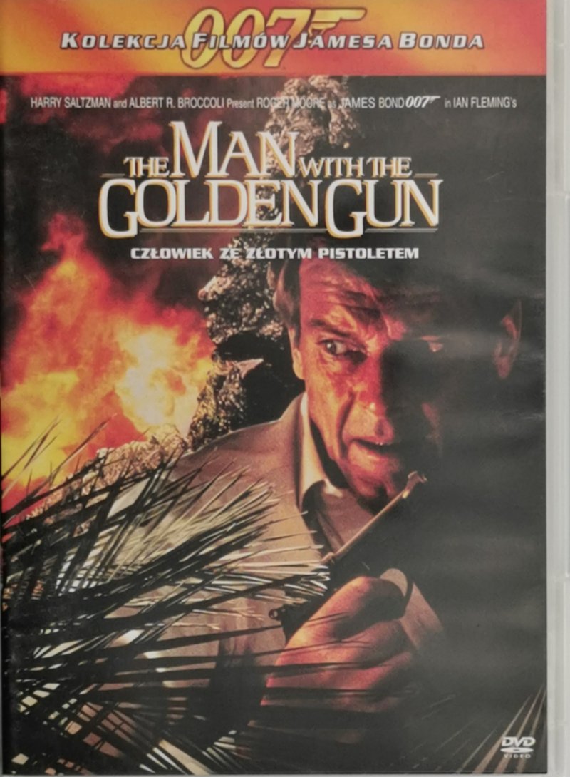 DVD. 007 JAMES BOND. CZŁOWIEK ZE ZŁOTYM PISTOLETEM