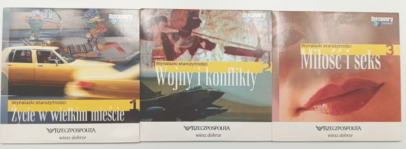 DVD. WYNALAZKI STAROŻYTNOŚCI 