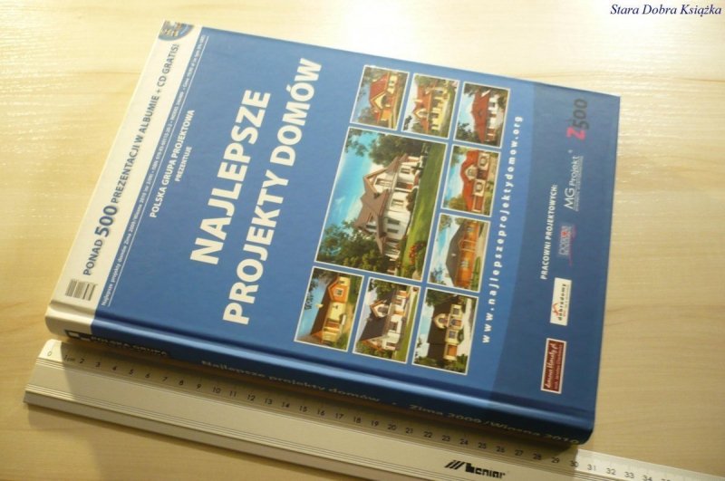 NAJLEPSZE PROJEKTY DOMÓW + PŁYTA CD 2009