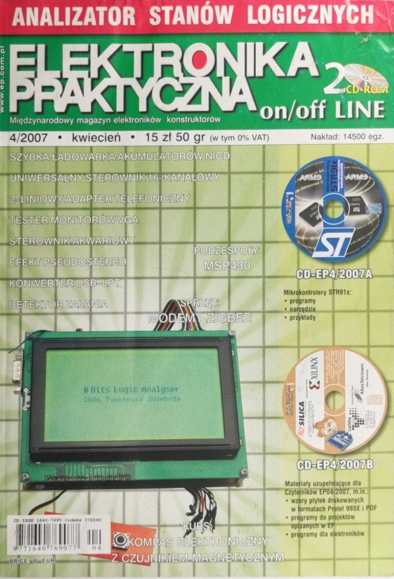 ELEKTRONIKA PRAKTYCZNA 4/2007 2xCD-ROM