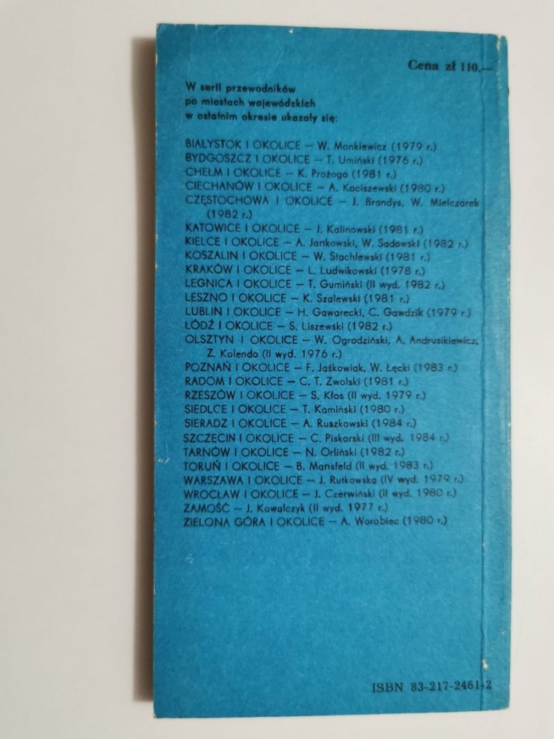 SUWAŁKI I OKOLICE. PRZEWODNIK - Zygmunt Filipowicz 1984