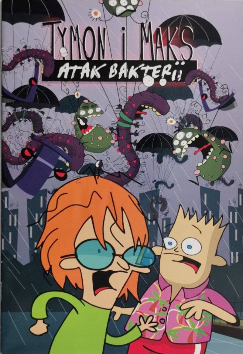 TYMON I MAKS. ATAK BAKTERII - Wojciech Feleszko,Marcin Skoczek