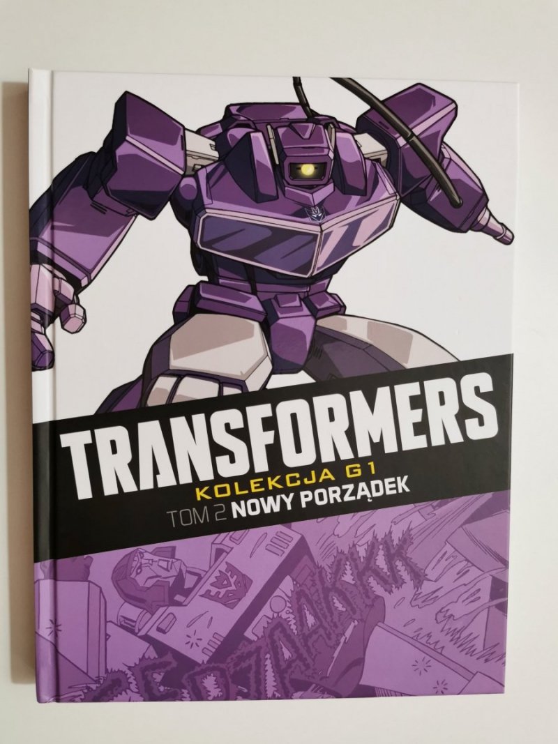 TRANSFORMERS TOM 2 NOWY PORZĄDEK 