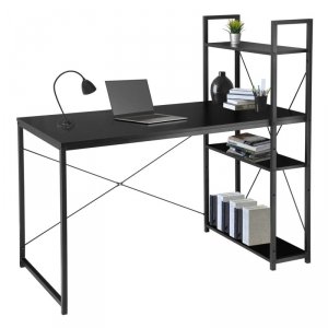Biurko industrialne loftowe Trosa Black
