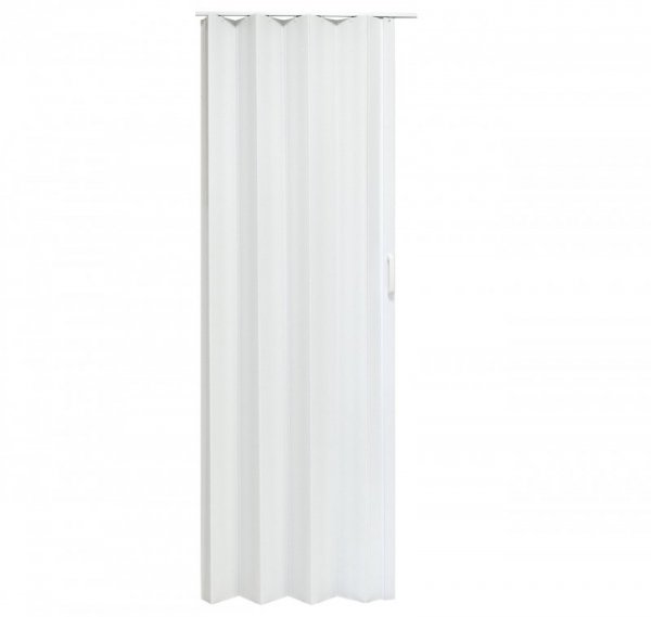 Drzwi harmonijkowe 004-80-06 biały mat 80 cm