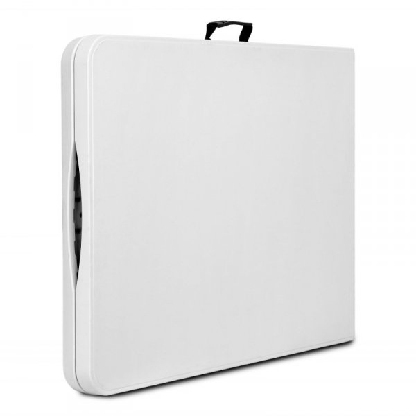 Stół cateringowy BALI WHITE składany w walizkę 180 cm biały