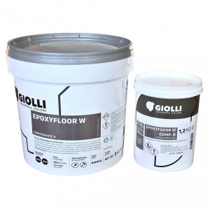 EPOXYFLOOR W 3KG + 1,2KG (biała, dwuskładnikowa farba epoksydowa do betonu z możliwością barwienia)